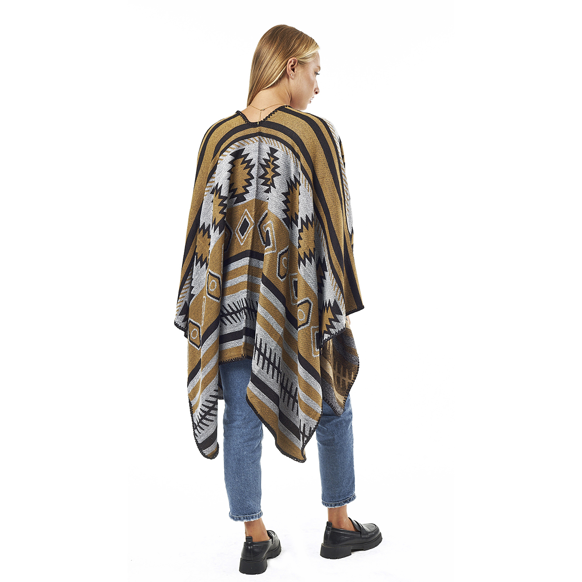 Verde Γυναικεία Κάπα 49-0045 ΑΚΡΥΛΙΚΗ Μουσταρδί Verde Γυναικεία Κάπα 49-0045 ΑΚΡΥΛΙΚΗ Μουσταρδί