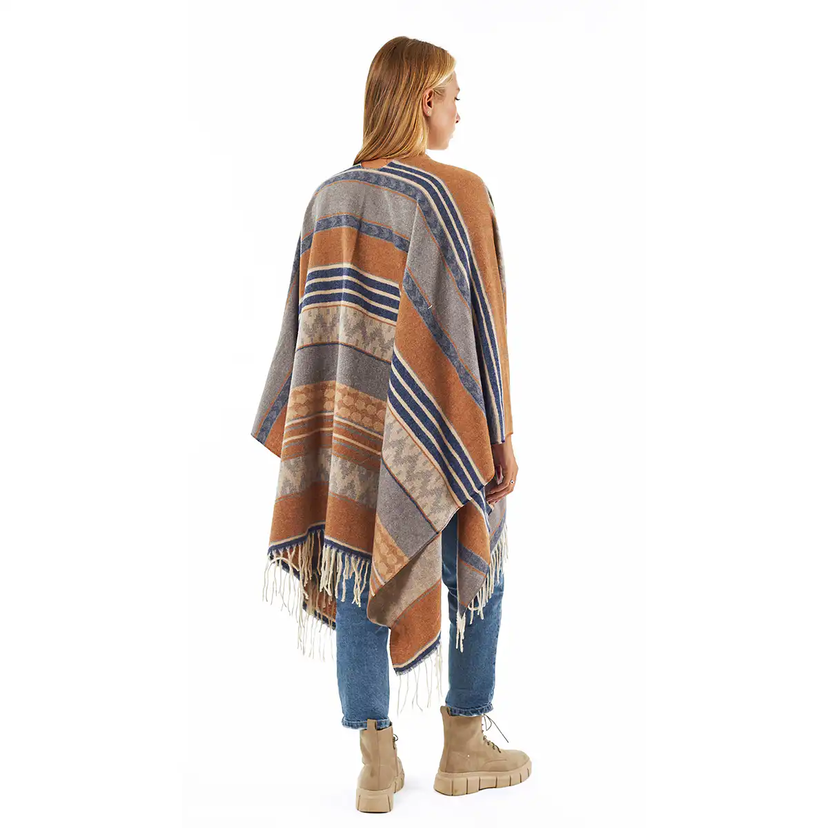 Verde Γυναικεία Κάπα 49-0046 Καμηλό