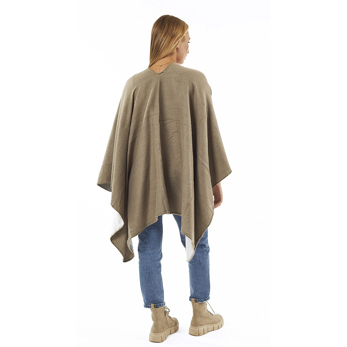 Verde Γυναικεία Κάπα 49-0052 ΑΚΡΥΛΙΚΗ Πούρου