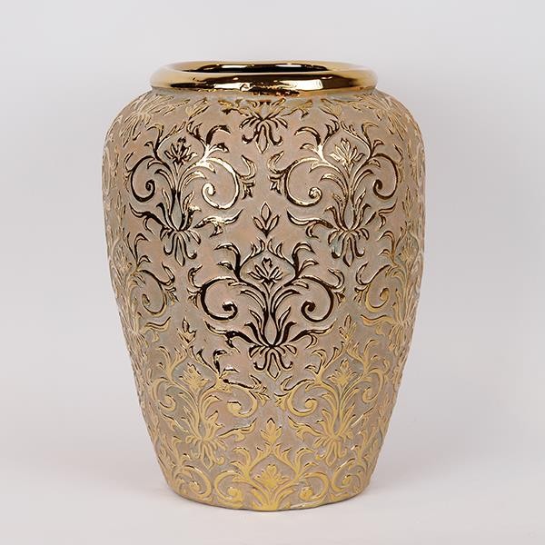 ΒΑΖΟ ΚΕΡΑΜΙΚΟ ΧΡΥΣΟ 29.5×29.5x39cm ΒΑΖΟ ΚΕΡΑΜΙΚΟ ΧΡΥΣΟ 29.5×29.5x39cm