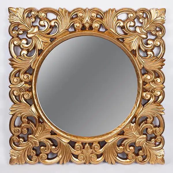 ΚΑΘΡΕΦΤΗΣ ΠΟΛΥΡΕΖΙΝ ΧΡΥΣΟΣ 90x4x90cm ΚΑΘΡΕΦΤΗΣ ΠΟΛΥΡΕΖΙΝ ΧΡΥΣΟΣ 90x4x90cm