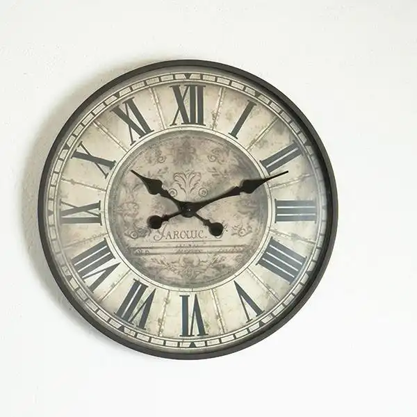 ΡΟΛΟΪ ΤΟΙΧΟΥ ΠΛΑΣΤΙΚΟ ΑΝΤΙΚΕ ΜΑΥΡΟ – ΜΠΕΖ 50.4×5.1×50.4cm