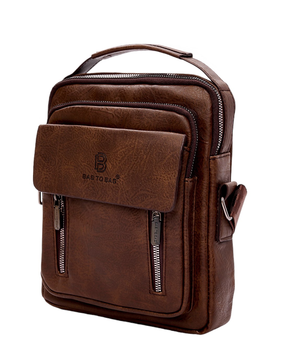 Τσαντάκι χιαστί -MD-1917-2 – Καφέ