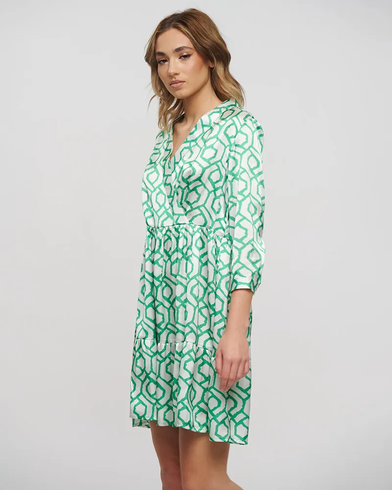 ΦΟΡΕΜΑ ΛΕΥΚΟ/ΠΡΑΣΙΝΟ ONE SIZE (100% POLYESTER) ΦΟΡΕΜΑ ΛΕΥΚΟ/ΠΡΑΣΙΝΟ ONE SIZE (100% POLYESTER)