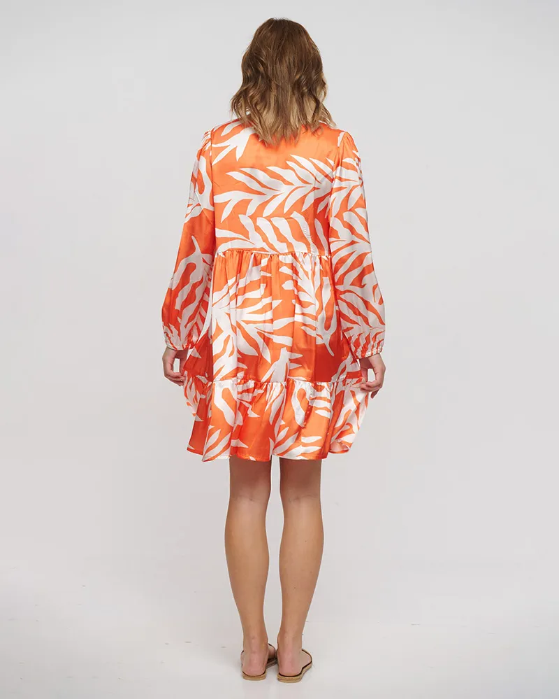 ΦΟΡΕΜΑ ΛΕΥΚΟ/ΠΟΡΤΟΚΑΛΙ ONE SIZE (100% POLYESTER).