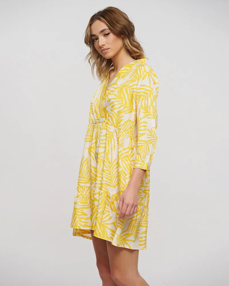 ΦΟΡΕΜΑ ΛΕΥΚΟ/ΚΙΤΡΙΝΟ ONE SIZE (100% POLYESTER)