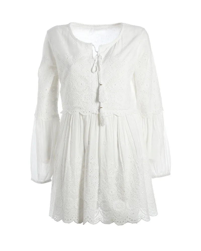 ΦΟΡΕΜΑ ΚΟΝΤΟ ΚΙΠΟΥΡ ΣΕ ΛΕΥΚΟ ΧΡΩΜΑ ONE SIZE (100% COTTON) ΦΟΡΕΜΑ ΚΟΝΤΟ ΚΙΠΟΥΡ ΣΕ ΛΕΥΚΟ ΧΡΩΜΑ ONE SIZE (100% COTTON)