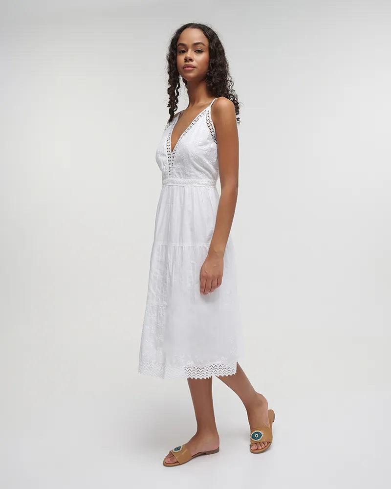 ΦΟΡΕΜΑ ΑΜΑΝΙΚΟ KONTO ΛΕΥΚΟ ONE SIZE(100%COTTON)