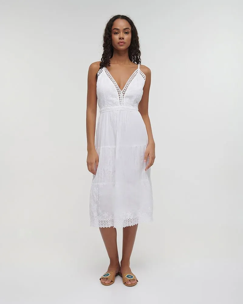 ΦΟΡΕΜΑ ΑΜΑΝΙΚΟ KONTO ΛΕΥΚΟ ONE SIZE(100%COTTON)