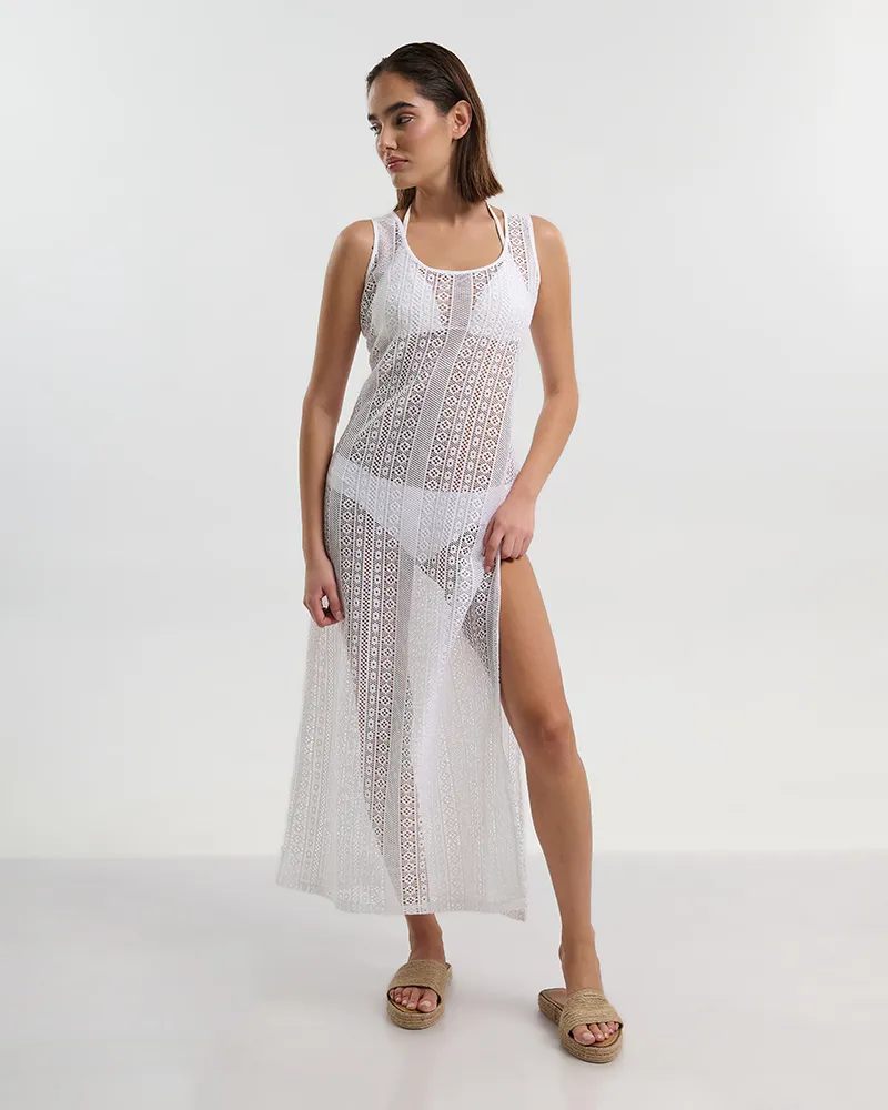 ΦΟΡΕΜΑ ΜΑΚΡΥ ΑΜΑΝΙΚΟ ΛΕΥΚΟ ONE SIZE(100%COTTON) ΦΟΡΕΜΑ ΜΑΚΡΥ ΑΜΑΝΙΚΟ ΛΕΥΚΟ ONE SIZE(100%COTTON)