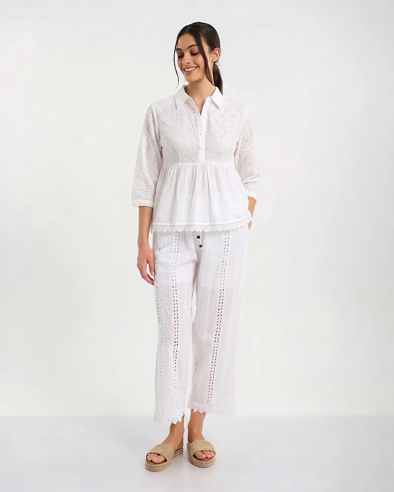 ΤΟΠ ΜΕ ΜΑΚΡΥ ΜΑΝΙΚΙ ΚΑΙ ΓΙΑΚΑ ΣΕ ΛΕΥΚΟ ONE SIZE (100% COTTON) ΤΟΠ ΜΕ ΜΑΚΡΥ ΜΑΝΙΚΙ ΚΑΙ ΓΙΑΚΑ ΣΕ ΛΕΥΚΟ ONE SIZE (100% COTTON)