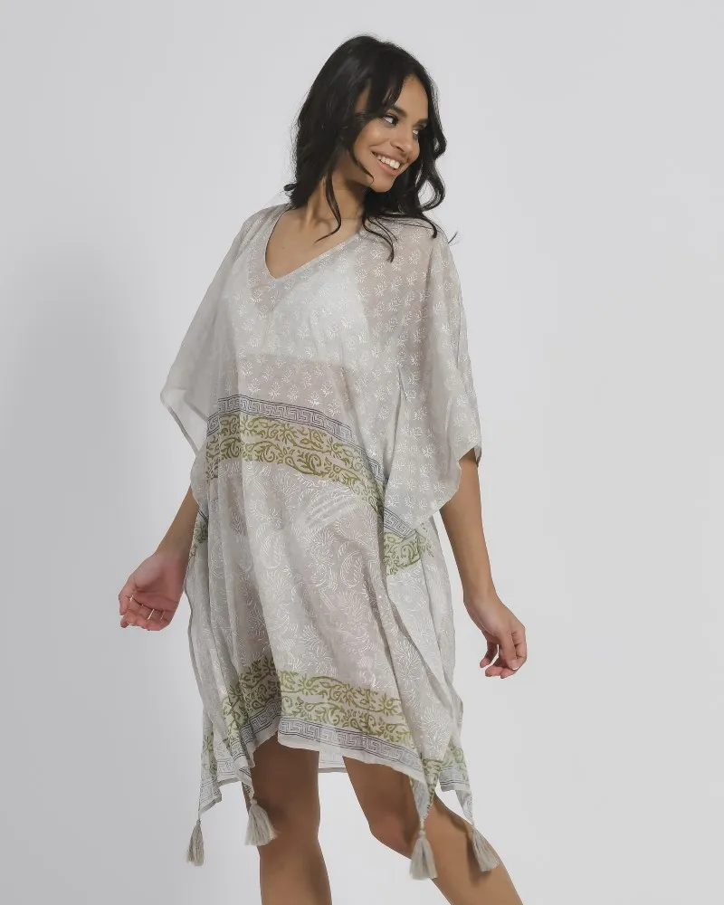 ΚΑΦΤΑΝΙ ΜΠΕΖ ΜΕ ΣΧΕΔΙΑ ONE SIZE (100% COTTON)