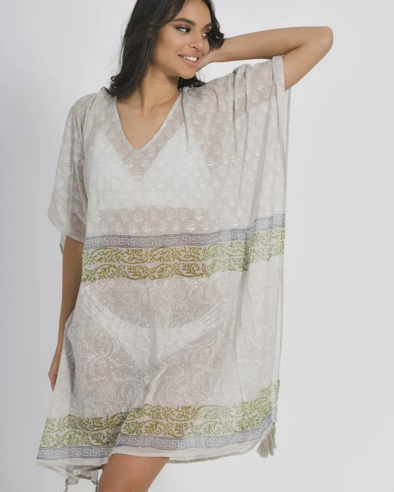 ΚΑΦΤΑΝΙ ΜΠΕΖ ΜΕ ΣΧΕΔΙΑ ONE SIZE (100% COTTON)