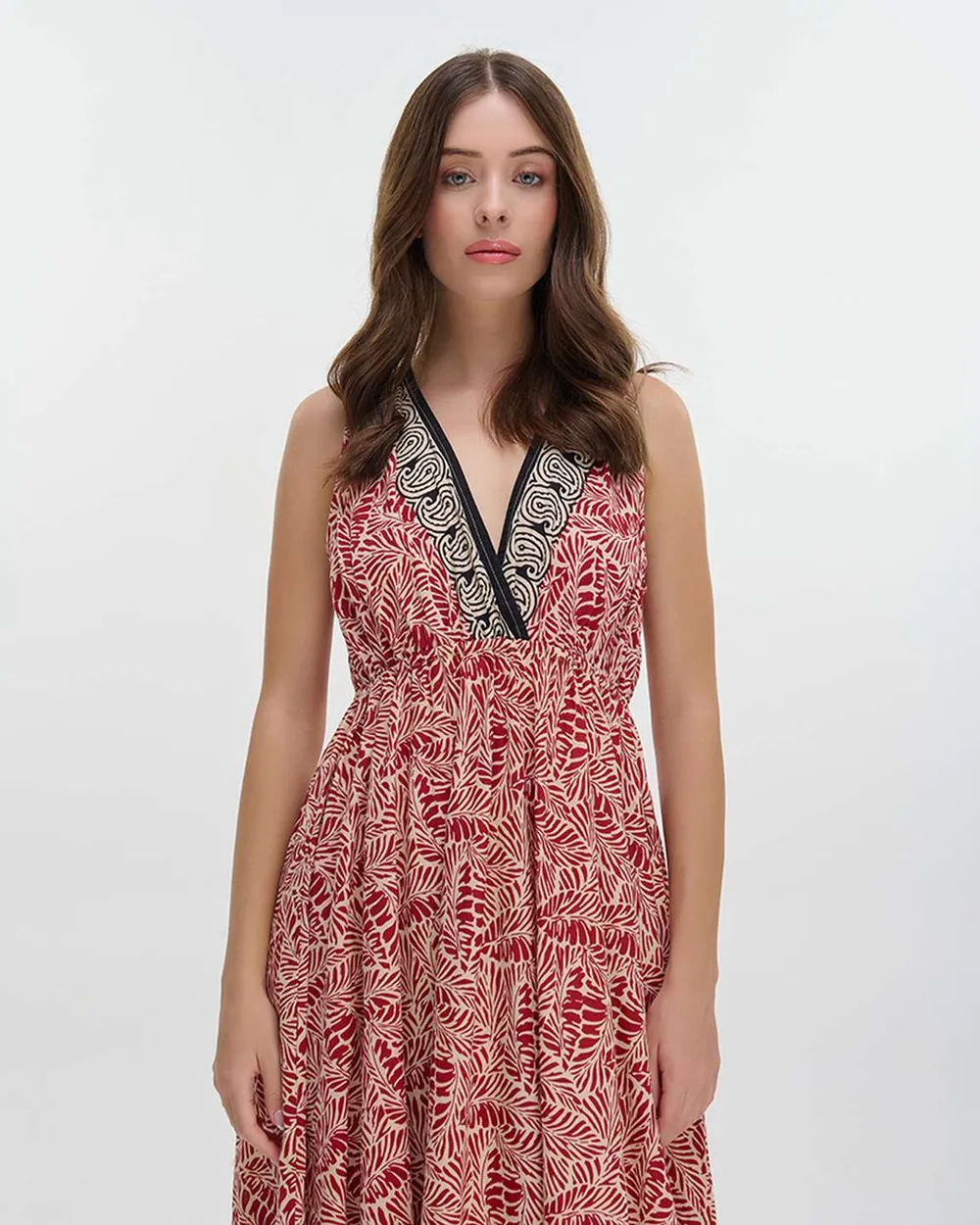 ΦΟΡΕΜΑ ΜΑΚΡΥ ΑΜΑΜΝΙΚΟ ΚΟΚΚΙΝΟ/ΛΕΥΚΟ/ΜΑΥΡΟ ONE SIZE (100% COTTON)