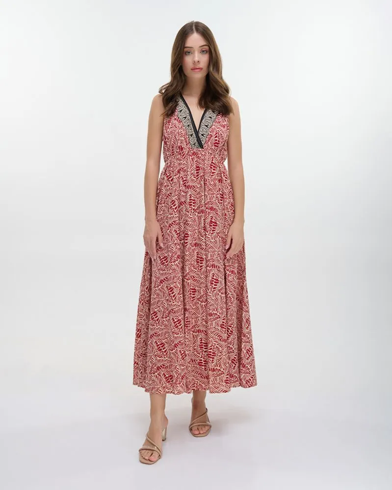 ΦΟΡΕΜΑ ΜΑΚΡΥ ΑΜΑΜΝΙΚΟ ΚΟΚΚΙΝΟ/ΛΕΥΚΟ/ΜΑΥΡΟ ONE SIZE (100% COTTON)