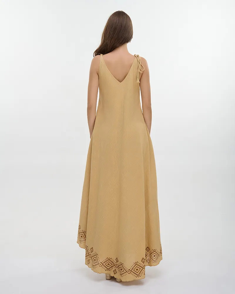 ΦΟΡΕΜΑ ΜΑΚΡΥ ΑΜΑΝΙΚΟ ΜΠΕΖ ONE SIZE (100% COTTON)