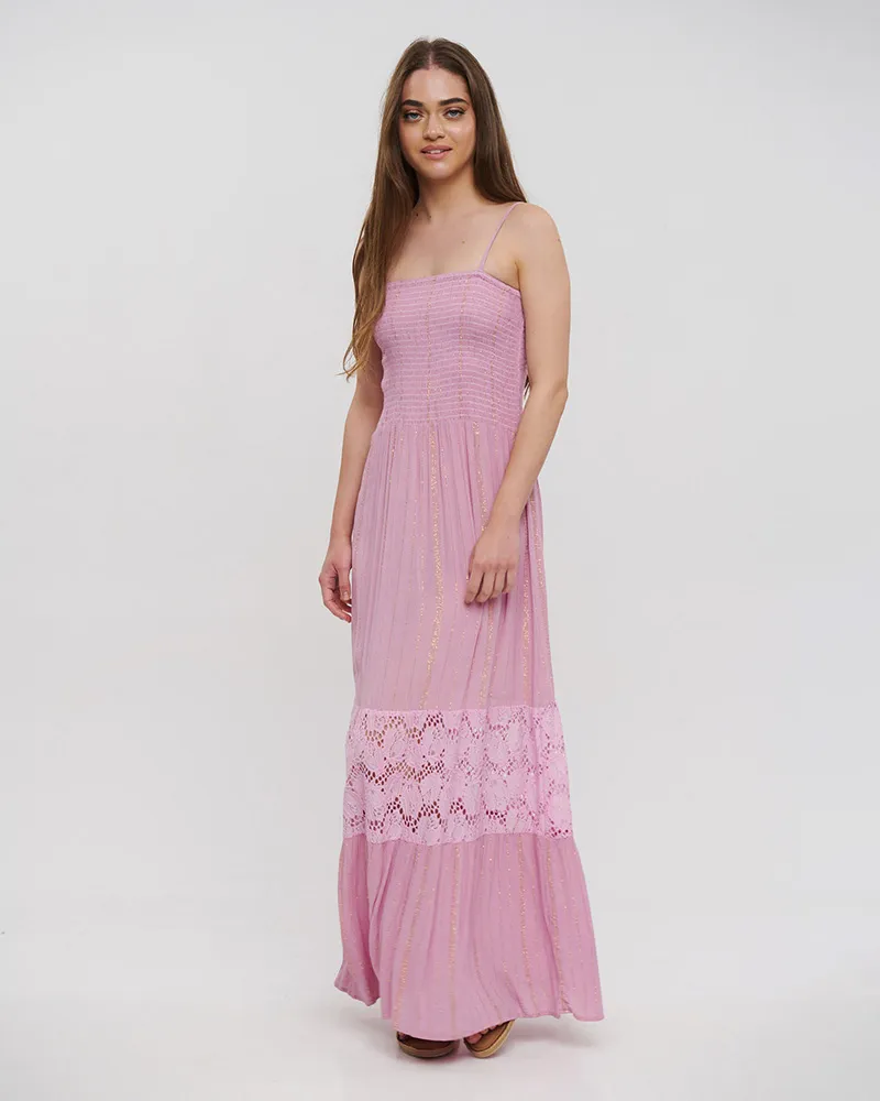 ΦΟΡΕΜΑ ΜΑΚΡΥ ΑΜΑΝΙΚΟ ΣΕ ΡΟΖ ΧΡΩΜΑ ONE SIZE (100% VISCOSE)