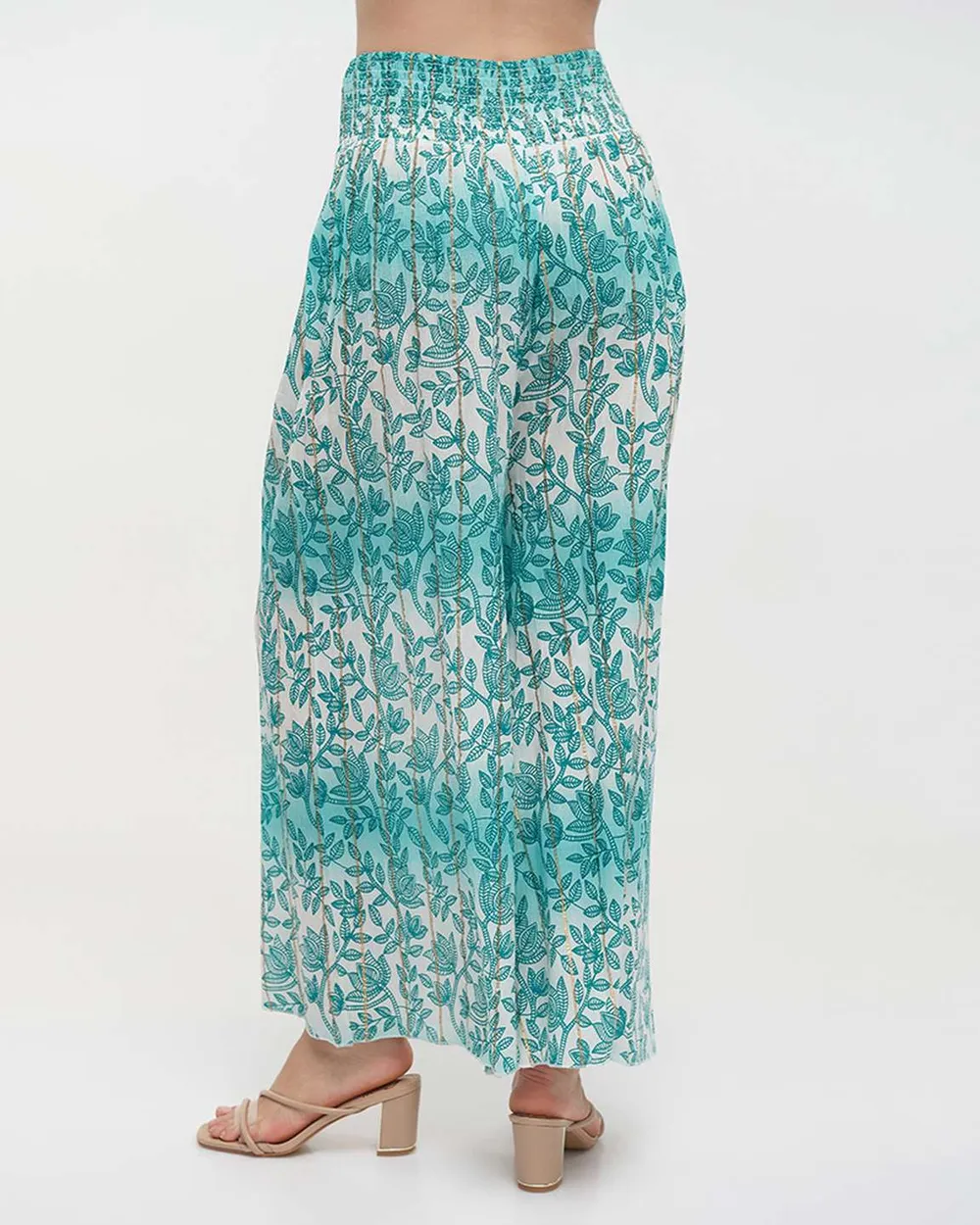 ΠΑΝΤΕΛΟΝΑ ΣΕ ΛΕΥΚΟ/ΠΡΑΣΙΝΟ ΧΡΩΜΑ ΜΕ LUREX ΟNE SIZE(100% VISCOSE) ΠΑΝΤΕΛΟΝΑ ΣΕ ΛΕΥΚΟ/ΠΡΑΣΙΝΟ ΧΡΩΜΑ ΜΕ LUREX ΟNE SIZE(100% VISCOSE)