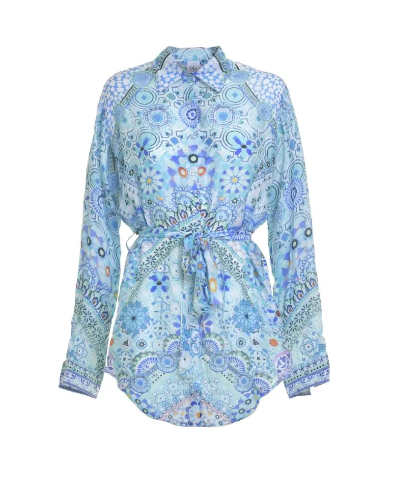 ΠΟΥΚΑΜΙΣΟ ΤΥΡΚΟΥΑΖ ΜΕ ΣΧΕΔΙΑ ONE SIZE (100%VISCOSE MODAL)