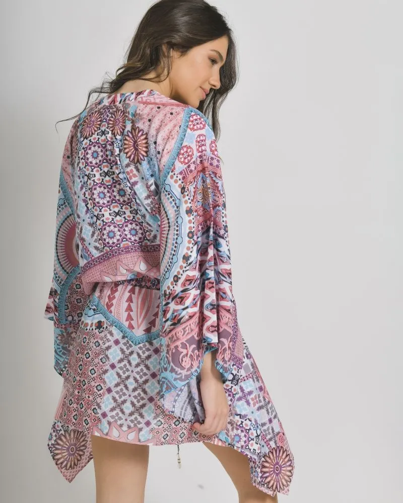 ΟΛΟΣΩΜΗ ΦΟΡΜΑ ΚΟΝΤΗ ΜΕ 3/4 ΜΑΝΙΚΙ ΛΕΥΚΟ/ΡΟΖ ΜΕ ΣΧΕΔΙΑ ONE SIZE (100% LINEN) ΟΛΟΣΩΜΗ ΦΟΡΜΑ ΚΟΝΤΗ ΜΕ 3/4 ΜΑΝΙΚΙ ΛΕΥΚΟ/ΡΟΖ ΜΕ ΣΧΕΔΙΑ ONE SIZE (100% LINEN)