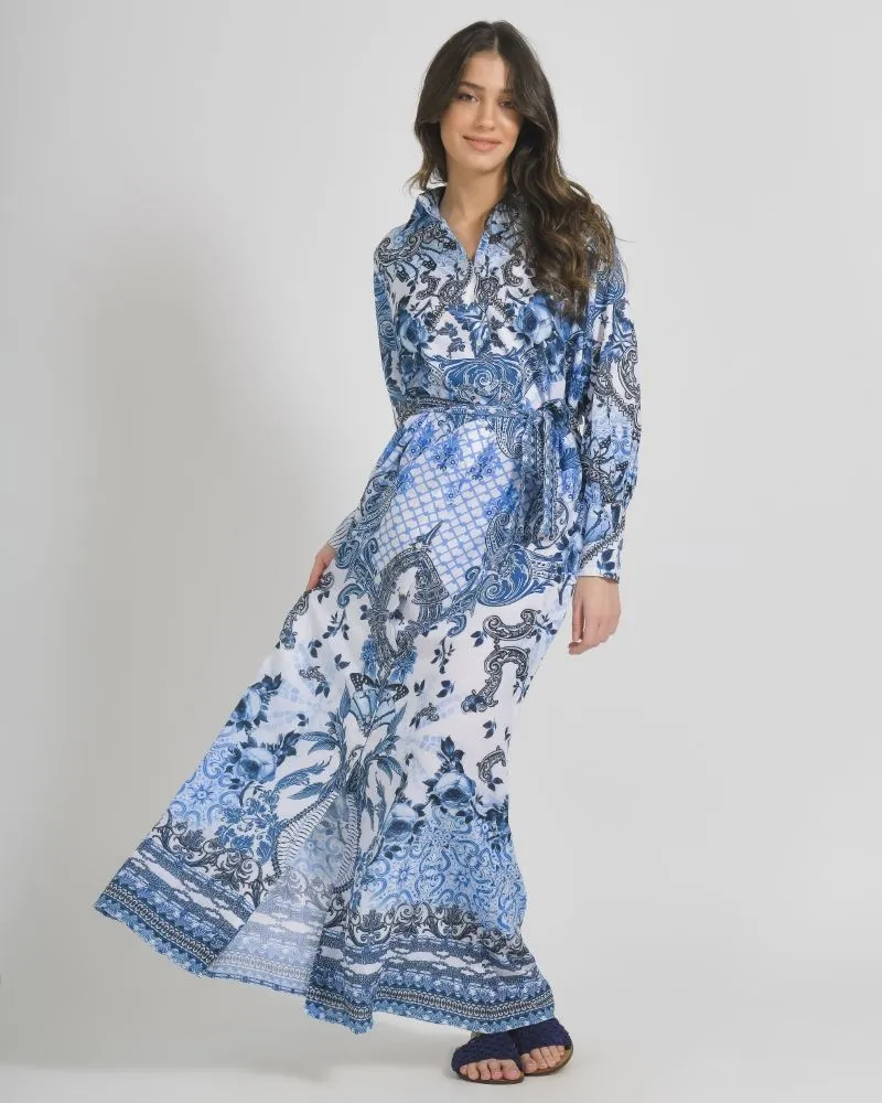 ΠΟΥΚΑΜΙΣΑ ΜΑΚΡΙΑ ΜΕ ΖΩΝΗ ΛΕΥΚΟ ΜΠΛΕ ΜΕ ΣΧΕΔΙΑ ONE SIZE ( 100%LINEN) ΠΟΥΚΑΜΙΣΑ ΜΑΚΡΙΑ ΜΕ ΖΩΝΗ ΛΕΥΚΟ ΜΠΛΕ ΜΕ ΣΧΕΔΙΑ ONE SIZE ( 100%LINEN)