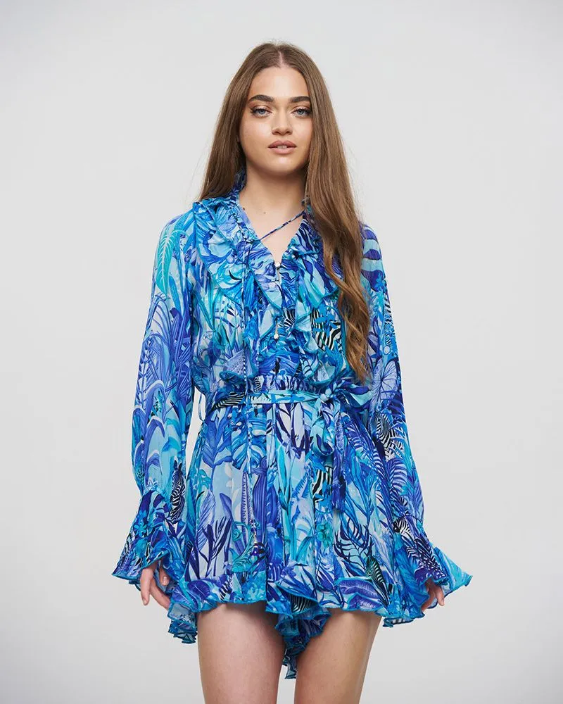 ΟΛΟΣΩΜΗ ΦΟΡΜΑ ΜΠΛΕ/ΤΥΡΚΟΥΑΖ S/M (VISCOSE CREPE) ΟΛΟΣΩΜΗ ΦΟΡΜΑ ΜΠΛΕ/ΤΥΡΚΟΥΑΖ S/M (VISCOSE CREPE)