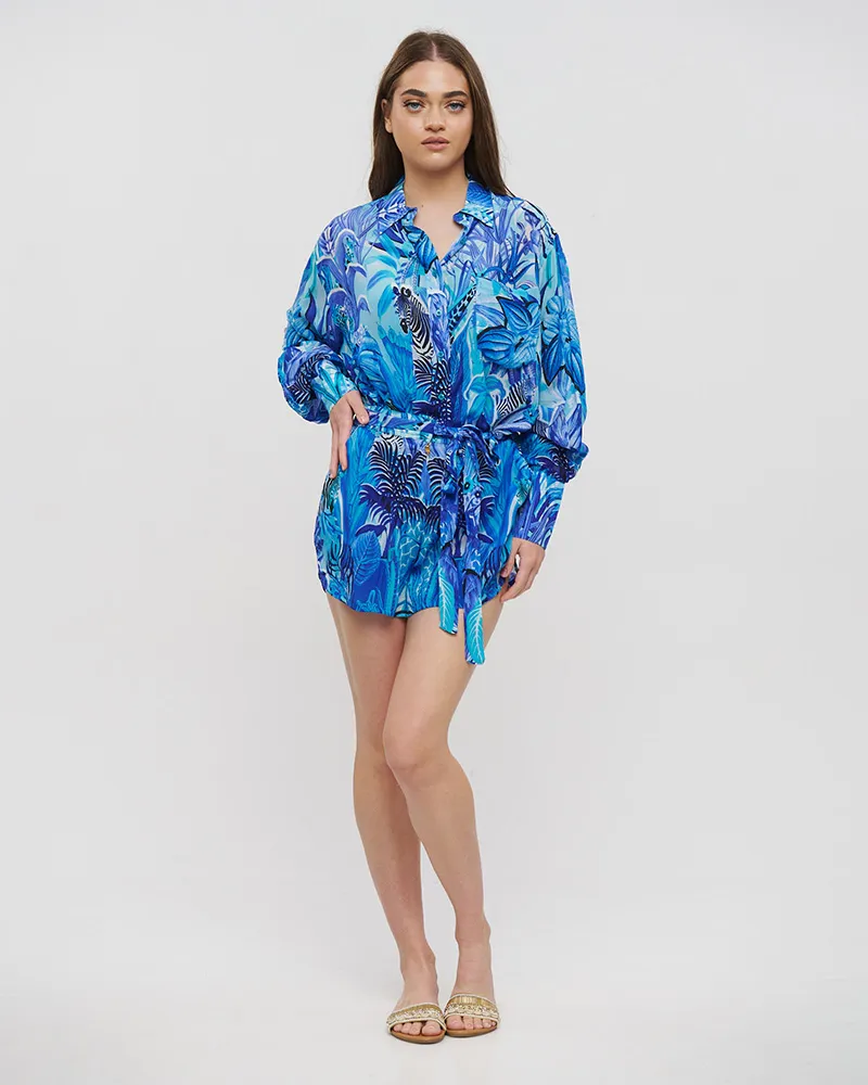 ΠΟΥΚΑΜΙΣΟ ΚΟΝΤΟ ΜΠΛΕ/ΤΥΡΚΟΥΑΖ S/M (VISCOSE CREPE) ΠΟΥΚΑΜΙΣΟ ΚΟΝΤΟ ΜΠΛΕ/ΤΥΡΚΟΥΑΖ S/M (VISCOSE CREPE)