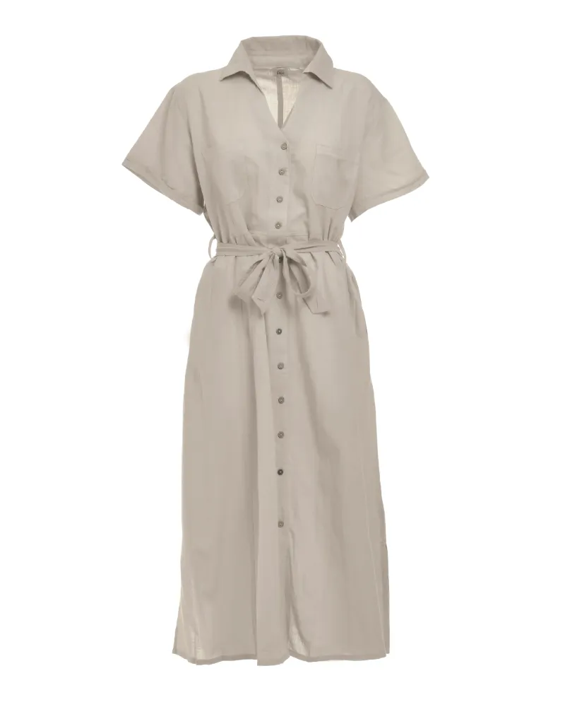 ΠΟΥΚΑΜΙΣΑ KONTOMANIKH ΣΕ ΜΠΕΖ ΧΡΩΜΑ ΜΕ ΖΩΝΗ ONE SIZE (100% COTTON)