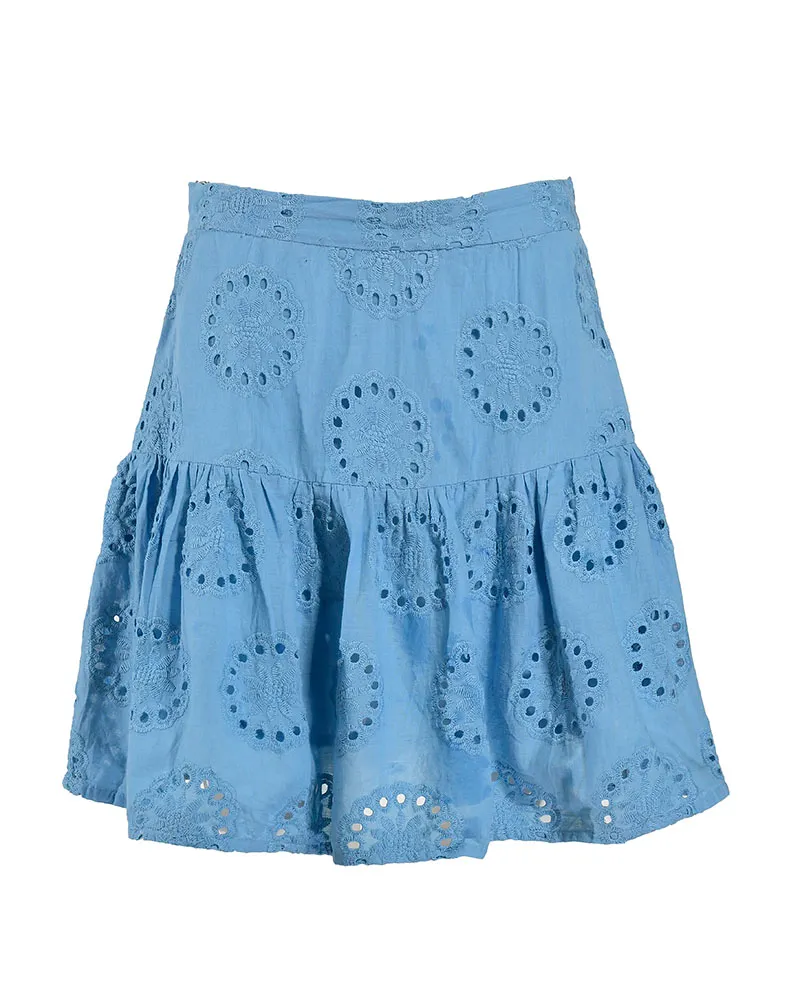 ΦΟΥΣΤΑ KONTH ΚΙΠΟΥΡ ΣΕ ΜΠΛΕ ΧΡΩΜΑ ONE SIZE(100% COTTON)