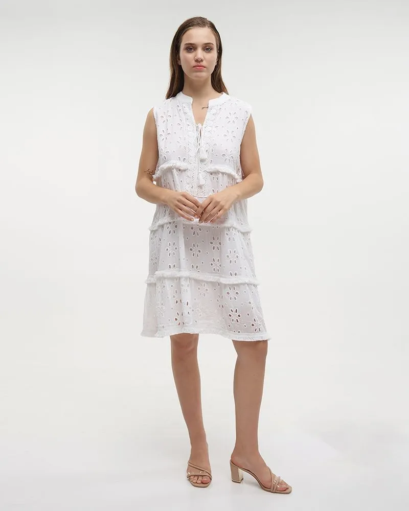 ΦΟΡΕΜΑ ΚΟΝΤΟ ΑΜΑΝΙΚΟ ΛΕΥΚΟ ONE SIZE (100% COTTON) ΦΟΡΕΜΑ ΚΟΝΤΟ ΑΜΑΝΙΚΟ ΛΕΥΚΟ ONE SIZE (100% COTTON)