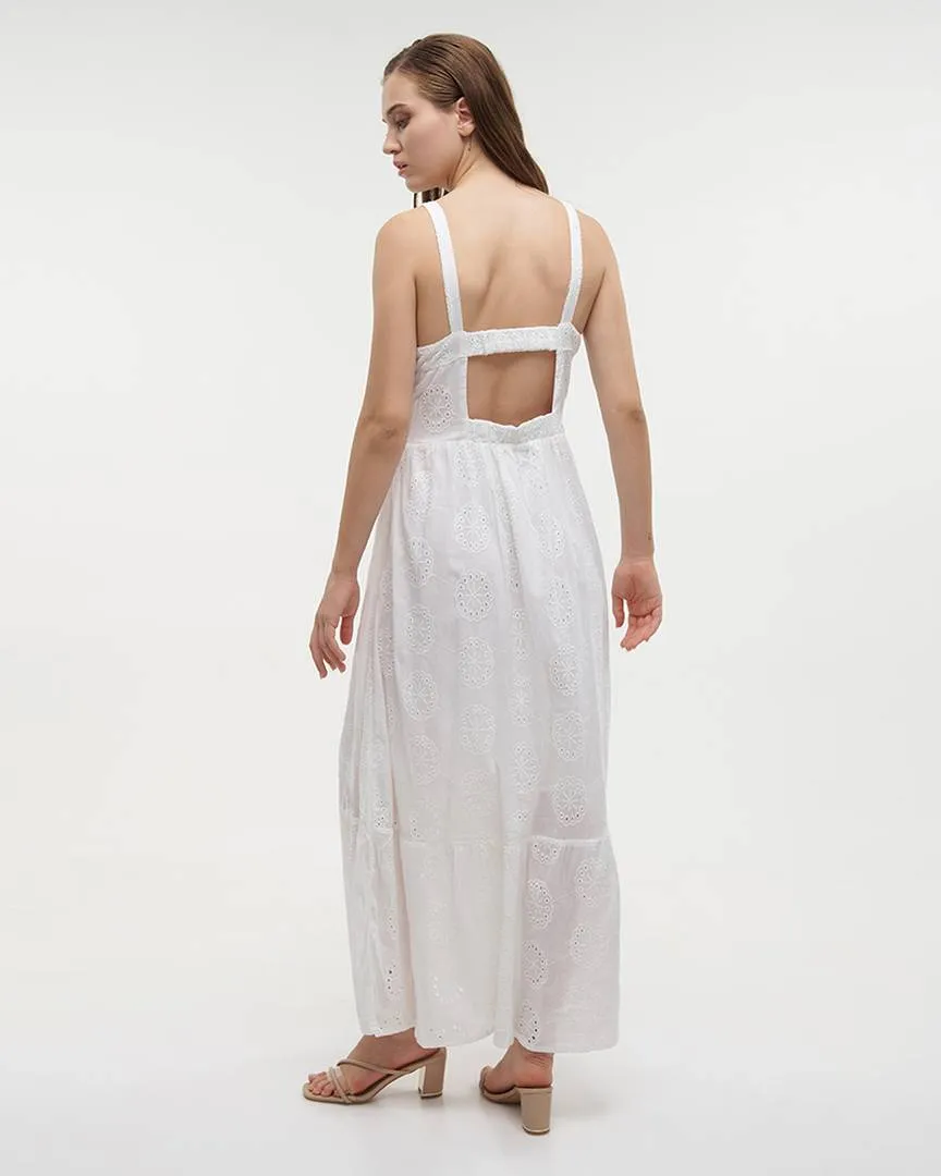 ΦΟΡΕΜΑ ΜΑΚΡΥ ΑΜΑΝΙΚΟ ΛΕΥΚΟ ONE SIZE (100% COTTON) ΦΟΡΕΜΑ ΜΑΚΡΥ ΑΜΑΝΙΚΟ ΛΕΥΚΟ ONE SIZE (100% COTTON)