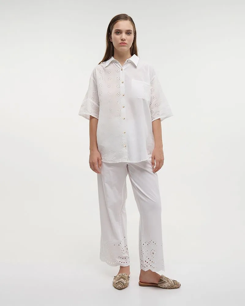 ΠΟΥΚΑΜΙΣΟ ΚΟΝΤΟ ΛΕΥΚΟ ΚΙΠΟΥΡ ONE SIZE (100% COTTON) ΠΟΥΚΑΜΙΣΟ ΚΟΝΤΟ ΛΕΥΚΟ ΚΙΠΟΥΡ ONE SIZE (100% COTTON)