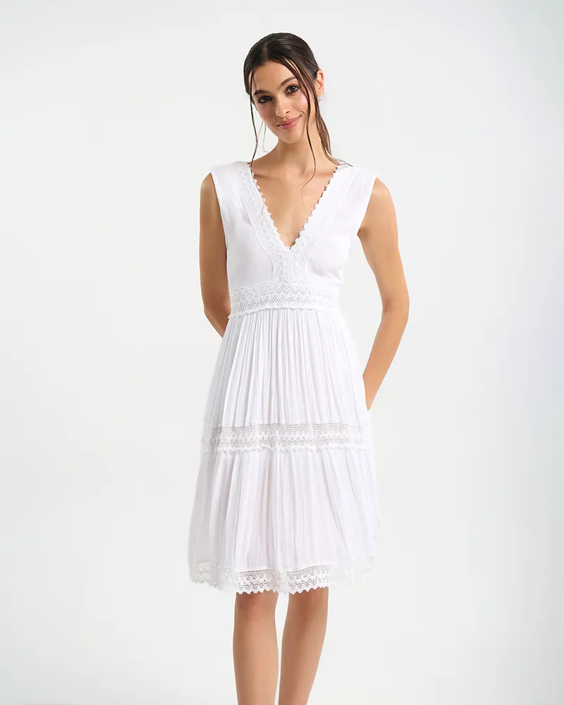 ΦΟΡΕΜΑ ΑΜΑΝΙΚΟ ΜΕ ΚΕΝΤΗΜΑΤΑ ONE SIZE ( 100% COTTON)