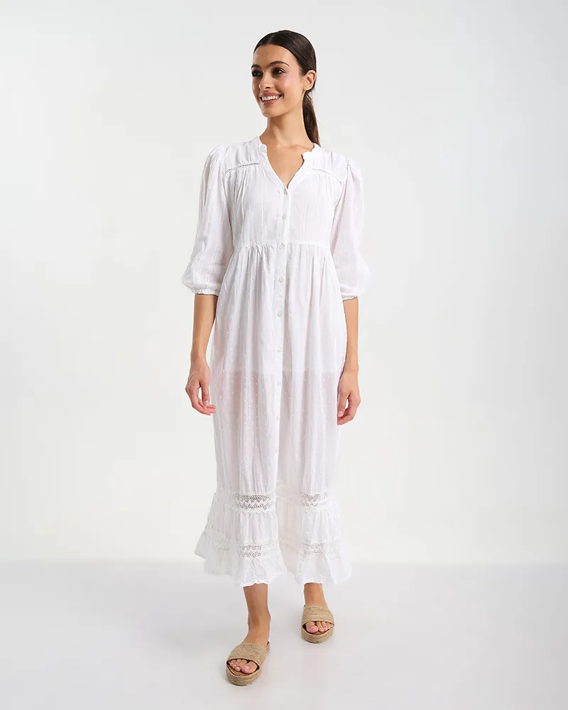 ΦΟΡΕΜΑ ΜΑΚΡΥ ΜΕ 3/4 ΜΑΝΙΚΙ ΚΑΙ ΔΙΑΚΟΣΜΗΤΙΚΑ ΚΟΥΜΠΙΑ ONE SIZE ( 100% COTTON) ΦΟΡΕΜΑ ΜΑΚΡΥ ΜΕ 3/4 ΜΑΝΙΚΙ ΚΑΙ ΔΙΑΚΟΣΜΗΤΙΚΑ ΚΟΥΜΠΙΑ ONE SIZE ( 100% COTTON)