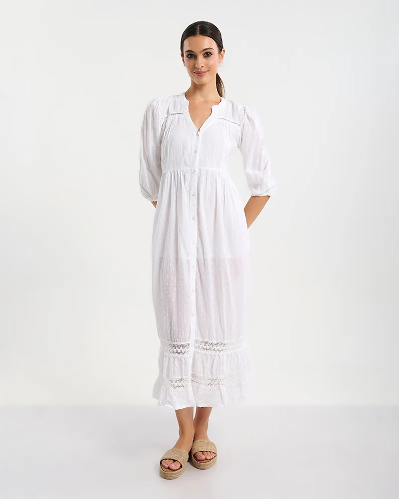 ΦΟΡΕΜΑ ΜΑΚΡΥ ΜΕ 3/4 ΜΑΝΙΚΙ ΚΑΙ ΔΙΑΚΟΣΜΗΤΙΚΑ ΚΟΥΜΠΙΑ ONE SIZE ( 100% COTTON) ΦΟΡΕΜΑ ΜΑΚΡΥ ΜΕ 3/4 ΜΑΝΙΚΙ ΚΑΙ ΔΙΑΚΟΣΜΗΤΙΚΑ ΚΟΥΜΠΙΑ ONE SIZE ( 100% COTTON)