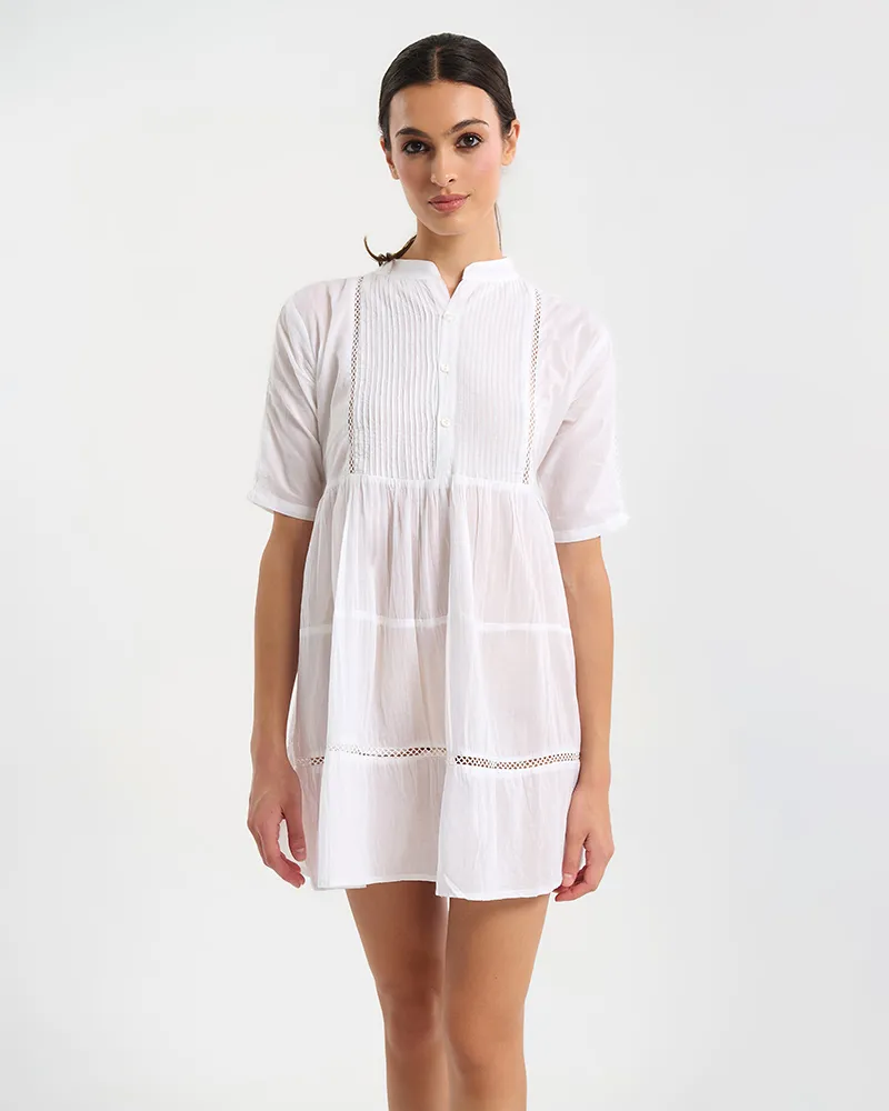 ΦΟΡΕΜΑ ΑΕΡΙΝΟ ΚΟΝΤΟ ΣΕ ΛΕΥΚΟ ΧΡΩΜΑ ONE SIZE (100% COTTON) ΦΟΡΕΜΑ ΑΕΡΙΝΟ ΚΟΝΤΟ ΣΕ ΛΕΥΚΟ ΧΡΩΜΑ ONE SIZE (100% COTTON)