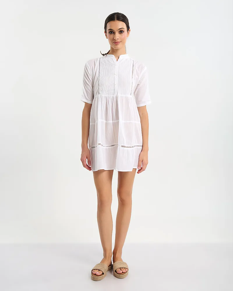 ΦΟΡΕΜΑ ΑΕΡΙΝΟ ΚΟΝΤΟ ΣΕ ΛΕΥΚΟ ΧΡΩΜΑ ONE SIZE (100% COTTON) ΦΟΡΕΜΑ ΑΕΡΙΝΟ ΚΟΝΤΟ ΣΕ ΛΕΥΚΟ ΧΡΩΜΑ ONE SIZE (100% COTTON)