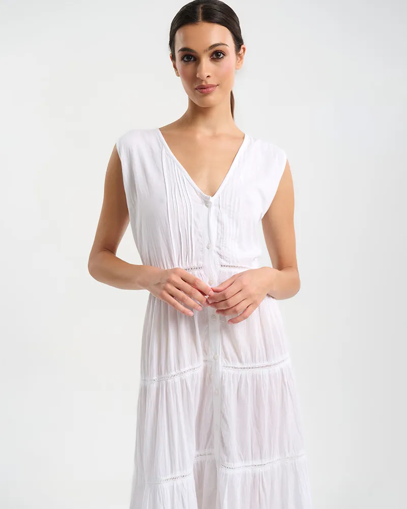 ΦΟΡΕΜΑ ΜΑΚΡΥ ΜΕ ΚΕΝΤΗΜΑΤΑ ΣΤΟ ΤΕΛEIΩΜΑ ONE SIZE (100% COTTON) ΦΟΡΕΜΑ ΜΑΚΡΥ ΜΕ ΚΕΝΤΗΜΑΤΑ ΣΤΟ ΤΕΛEIΩΜΑ ONE SIZE (100% COTTON)