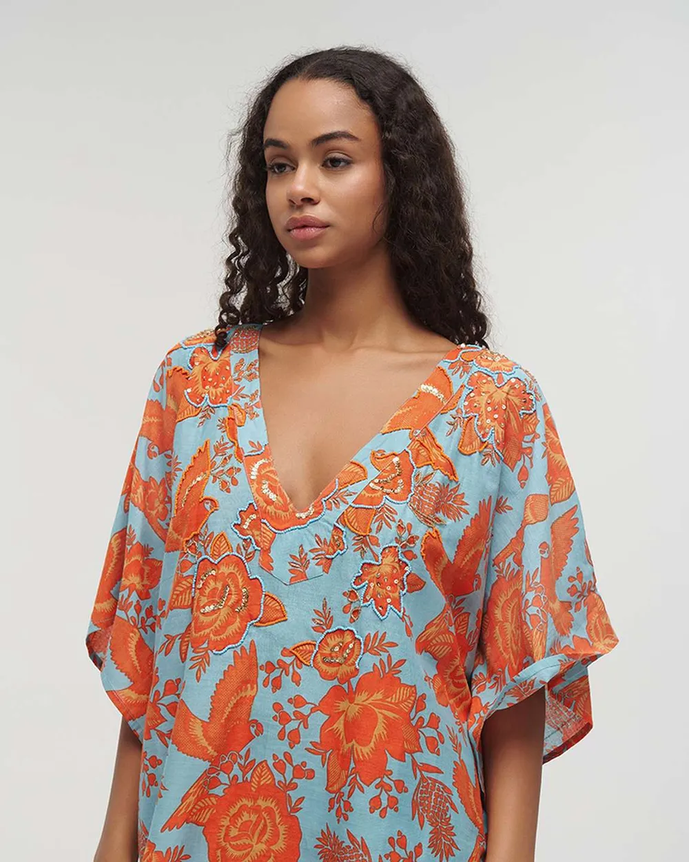 ΦΟΡΕΜΑ/ΚΑΦΤΑΝΙ KONTO ΜΠΛΕ/ΚΟΚΚΙΝΟ ONE SIZE (100% COTTON)