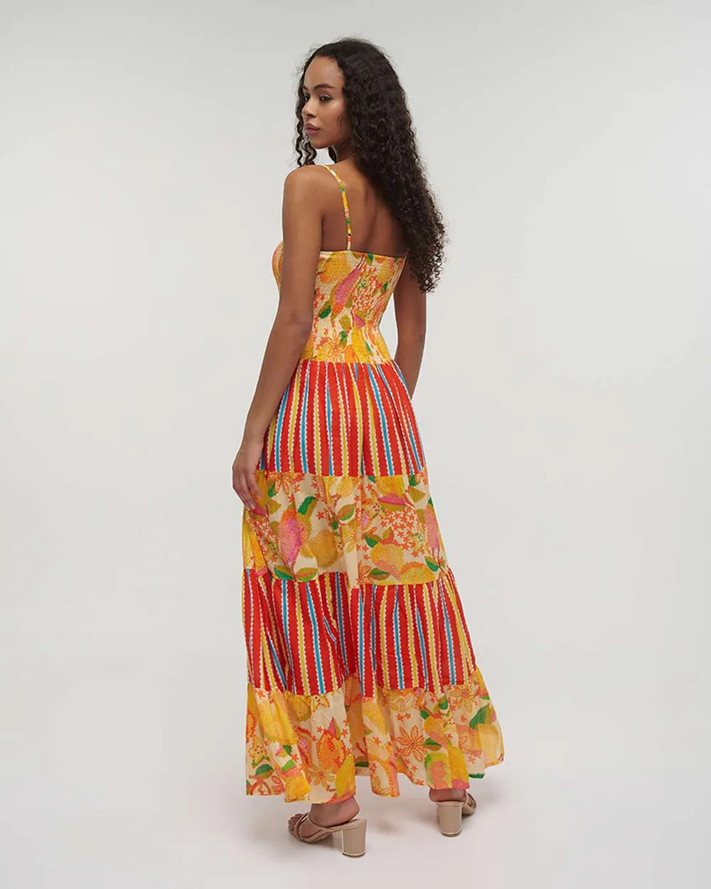 ΦΟΡΕΜΑ ΜΑΚΡΥ ΑΜΑΝΙΚΟ ΠΟΛΥΧΡΩΜΟ ONE SIZE (100% COTTON)