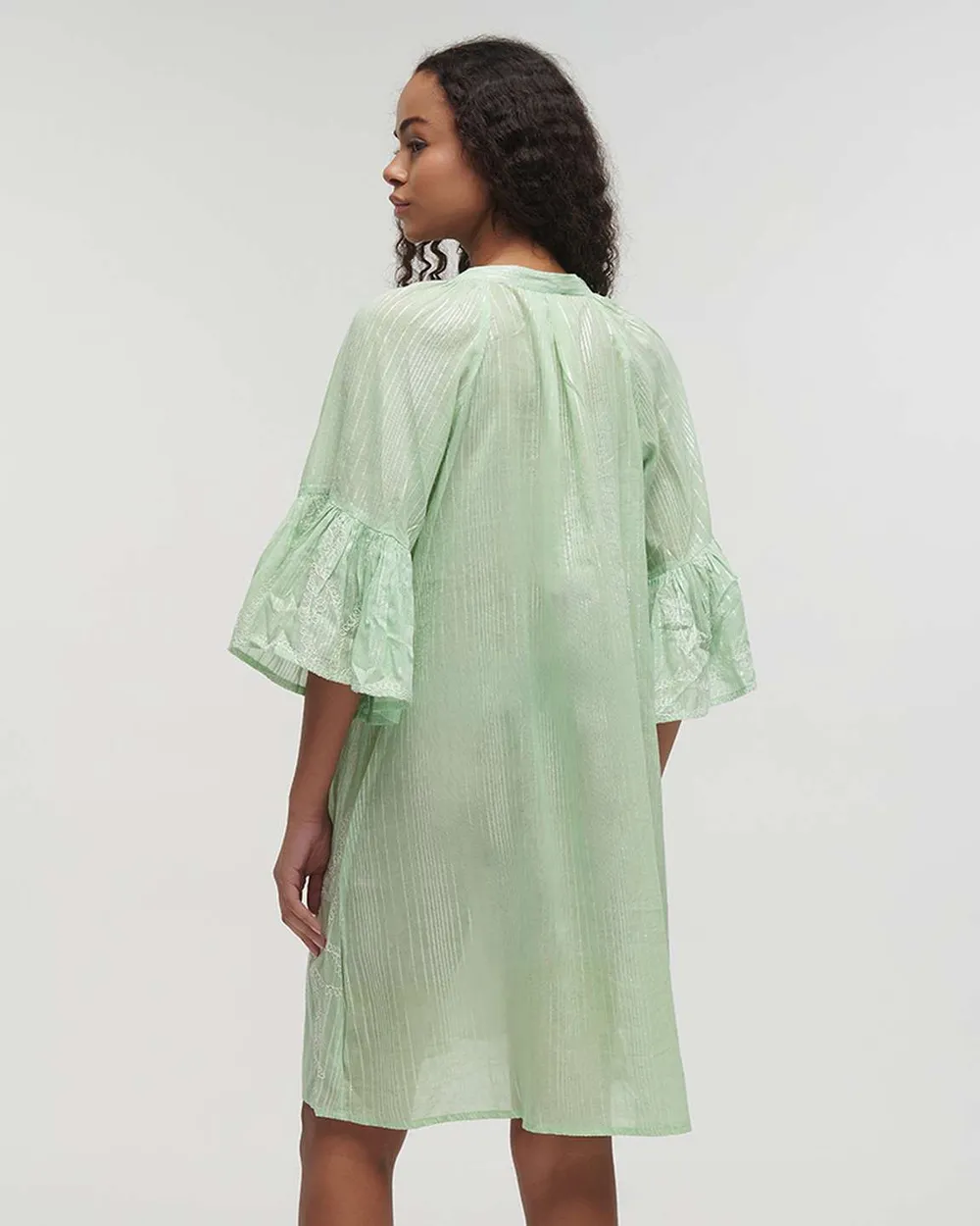 ΦΟΡΕΜΑ ΚΟΝΤΟ 3/4 ΜΕΝΤΑ M/L (100% COTTON)