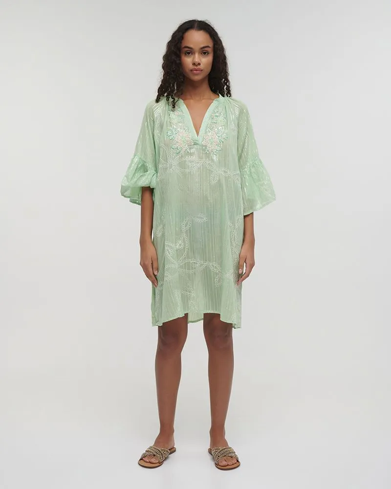 ΦΟΡΕΜΑ ΚΟΝΤΟ 3/4 ΜΕΝΤΑ M/L (100% COTTON)