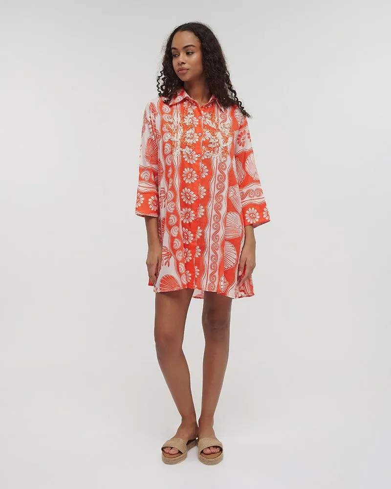 ΠΟΥΚΑΜΙΣΑ 3/4 ΚΟΚΚΙΝΗ/ΛΕΥΚΗ M/L (100% COTTON) ΠΟΥΚΑΜΙΣΑ 3/4 ΚΟΚΚΙΝΗ/ΛΕΥΚΗ M/L (100% COTTON)