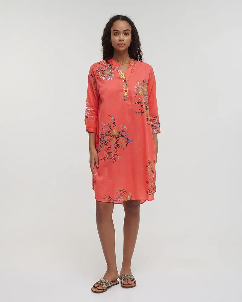 ΦΟΡΕΜΑ ΚΟΝΤΟ ΚΟΚΚΙΝΟ ONE SIZE (100% COTTON)