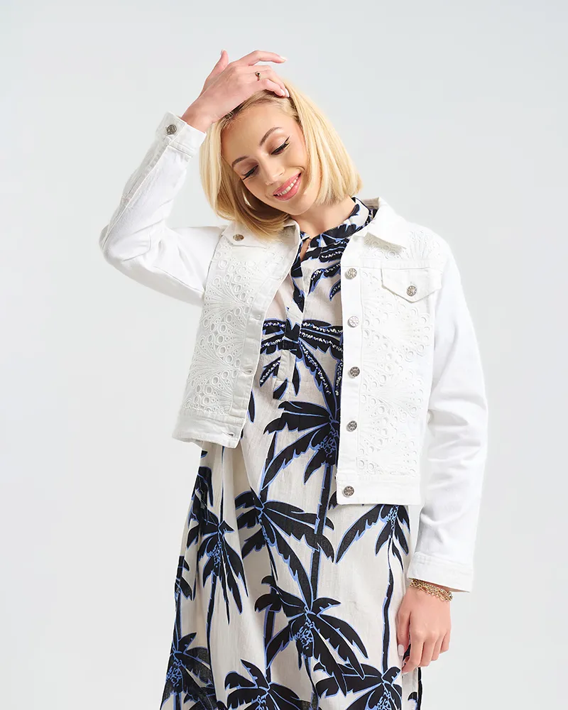 ΤΖΙΝ ΜΠΟΥΦΑΝ ΣΕ ΛΕΥΚΟ ΧΡΩΜΑ S/M ( 100% COTTON)