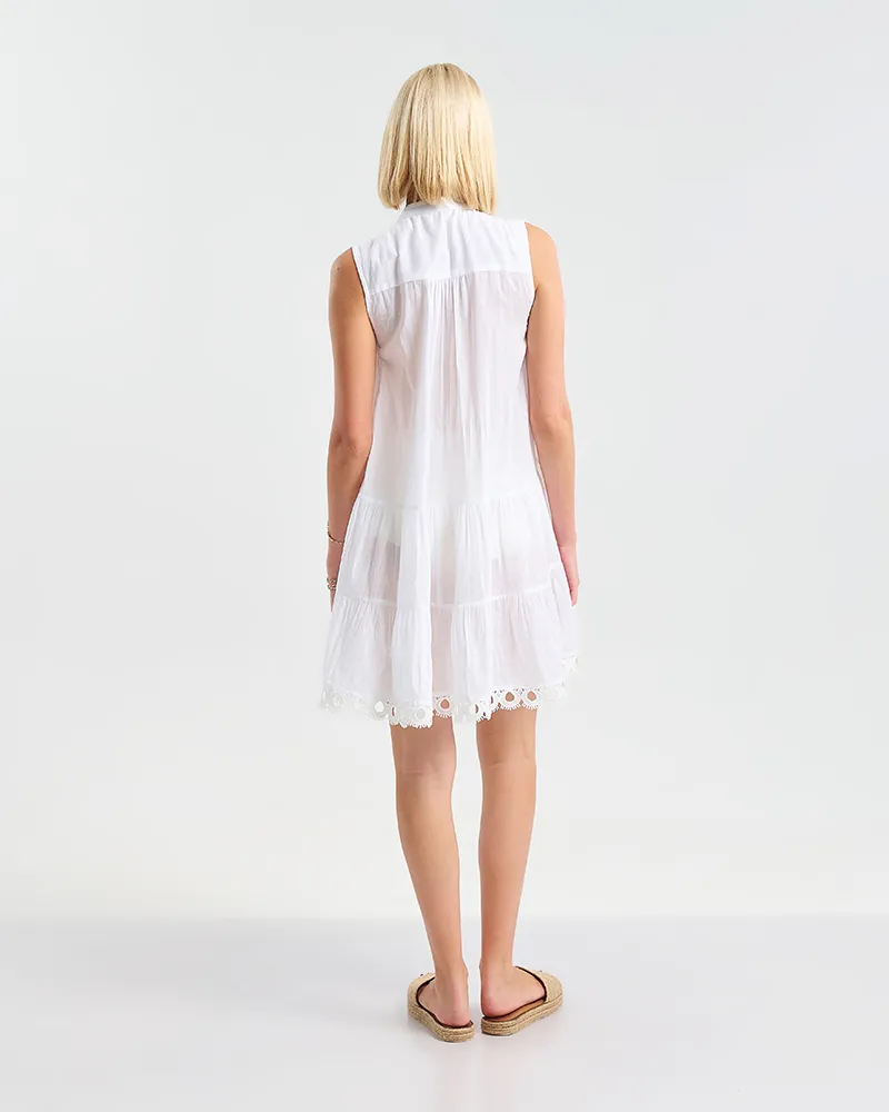 ΚΟΝΤΟ ΦΟΡΕΜΑ/ΚΑΦΤΑΝΙ ΛΕΥΚΟ ΑΜΑΝΙΚΟ  ONE SIZE ( 100% COTTON)