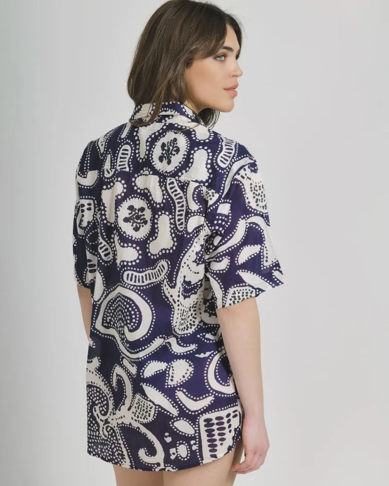 ΠΟΥΚΑΜΙΣΑ ΚΟΝΤΟΜΑΝΙΚΗ ΣΕ ΜΠΛΕ/ΛΕΥΚΟ ΧΡΩΜΑ ONE SIZE (100% COTTON) ΠΟΥΚΑΜΙΣΑ ΚΟΝΤΟΜΑΝΙΚΗ ΣΕ ΜΠΛΕ/ΛΕΥΚΟ ΧΡΩΜΑ ONE SIZE (100% COTTON)