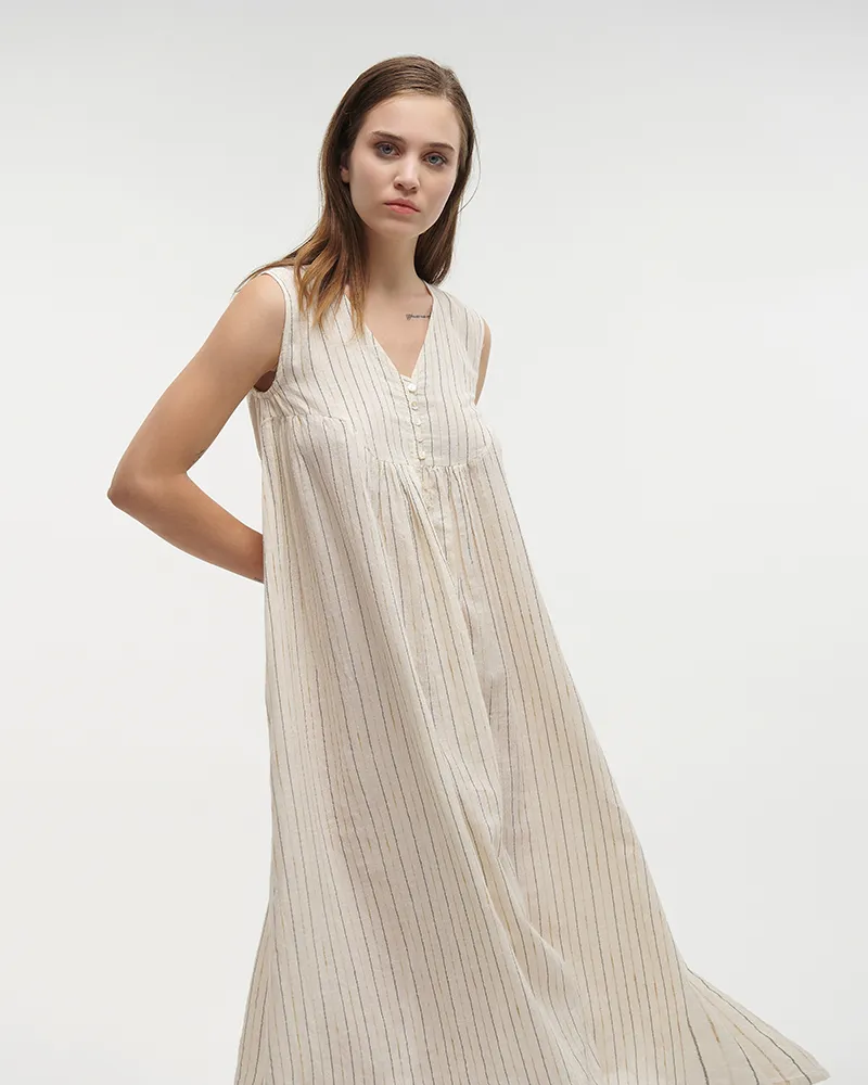 ΦΟΡΕΜΑ MIDI ΜΠΕΖ ΜΕ ΡΙΓΕΣ S/M (100% COTTON)