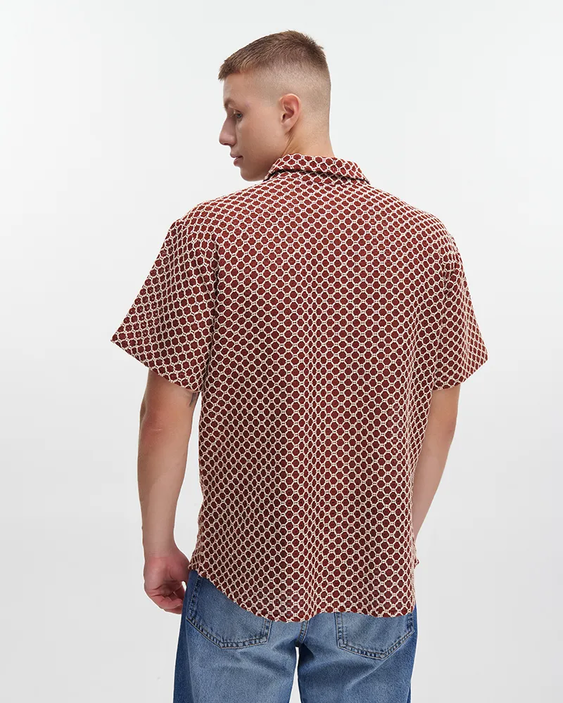 ΠΟΥΚΑΜΙΣΟ ΚΑΦΕ /ΛΕΥΚΟ S/M (100% COTTON ΝΕΤ) ΠΟΥΚΑΜΙΣΟ ΚΑΦΕ /ΛΕΥΚΟ S/M (100% COTTON ΝΕΤ)