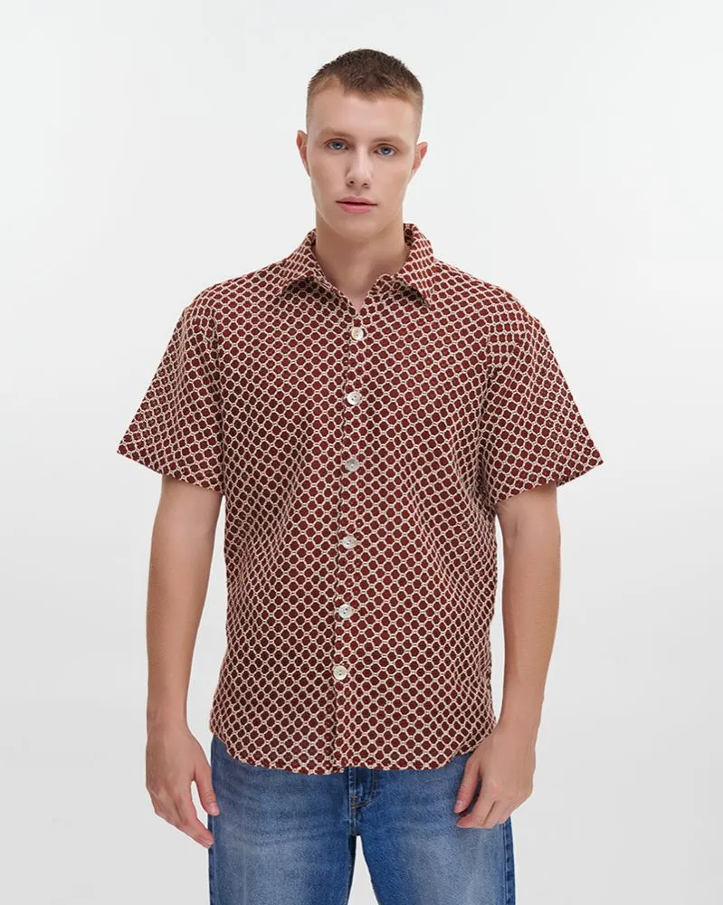 ΠΟΥΚΑΜΙΣΟ ΚΑΦΕ /ΛΕΥΚΟ S/M (100% COTTON ΝΕΤ) ΠΟΥΚΑΜΙΣΟ ΚΑΦΕ /ΛΕΥΚΟ S/M (100% COTTON ΝΕΤ)